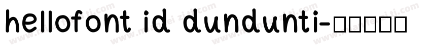 hellofont id dundunti字体转换